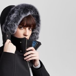 BLACK PARKA by THE ARRIVALS - XS